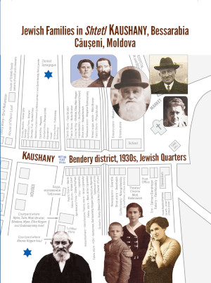 Cover: Jewish Families in Shtetl Kaushany, Bessarabia