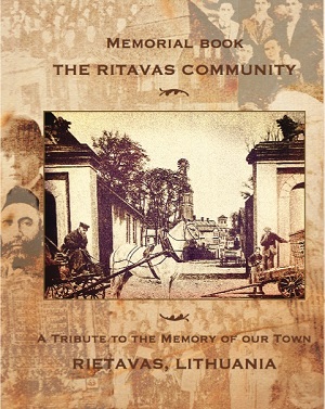 Cover: Memorial Book of the Ritavas Community