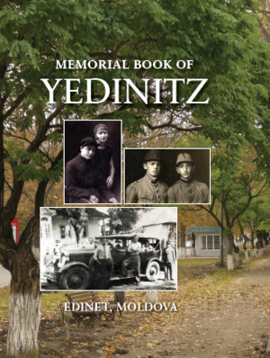 Cover: Yad l'Yedinitz; memorial book for the Jewish community of Yedintzi, Bessarabia