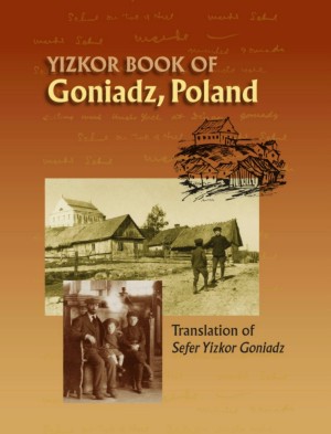 Cover: Memorial Book of Goniadz Poland